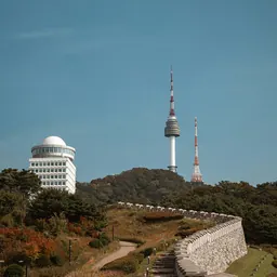 N Seoul Tower above Namsan, Seoul